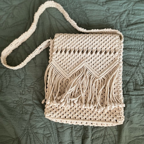 Crochet Shoulder Bag - Picture 1 of 5